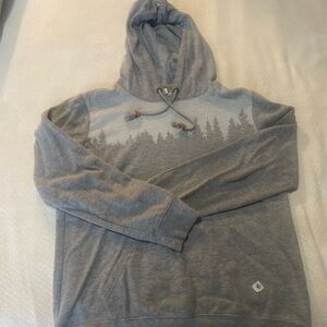 tentree Heather Gray Forest Hoodie